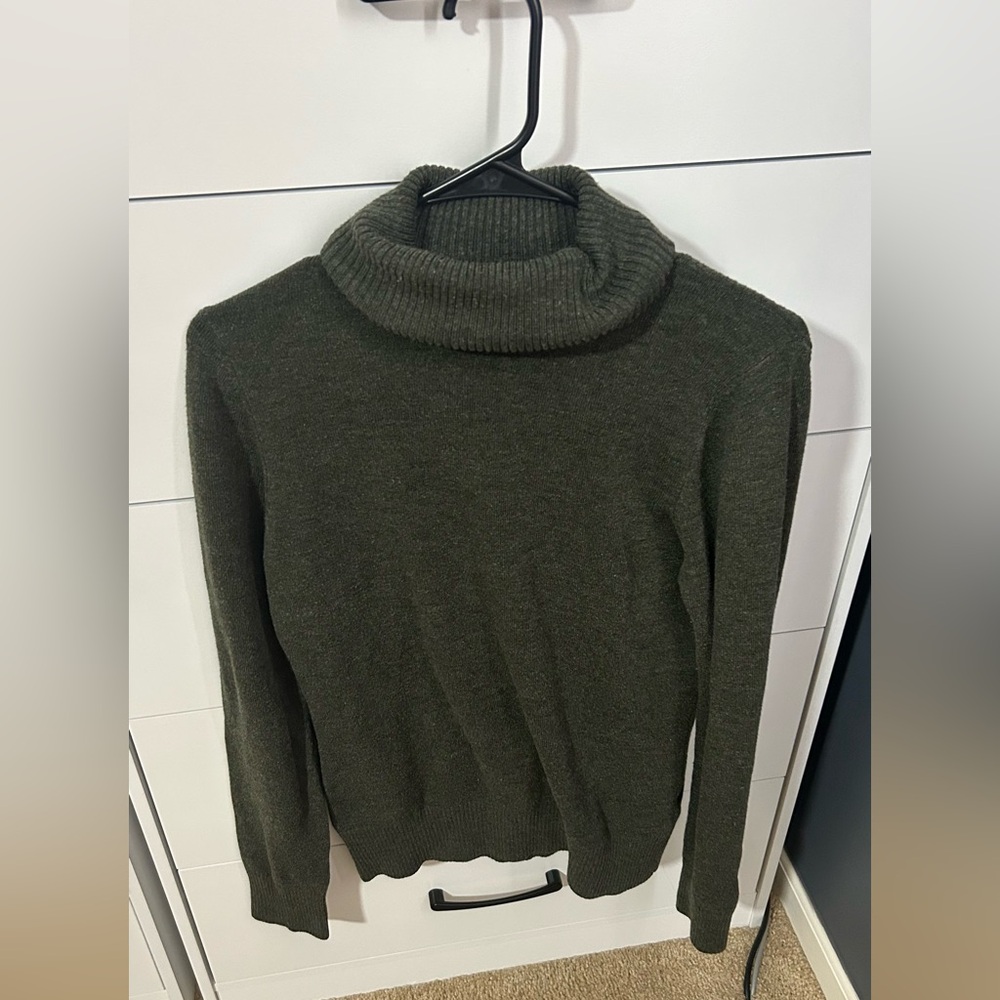 French Connection Forest Green Knit Sweater